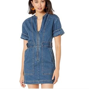 Free people dream on denim dress